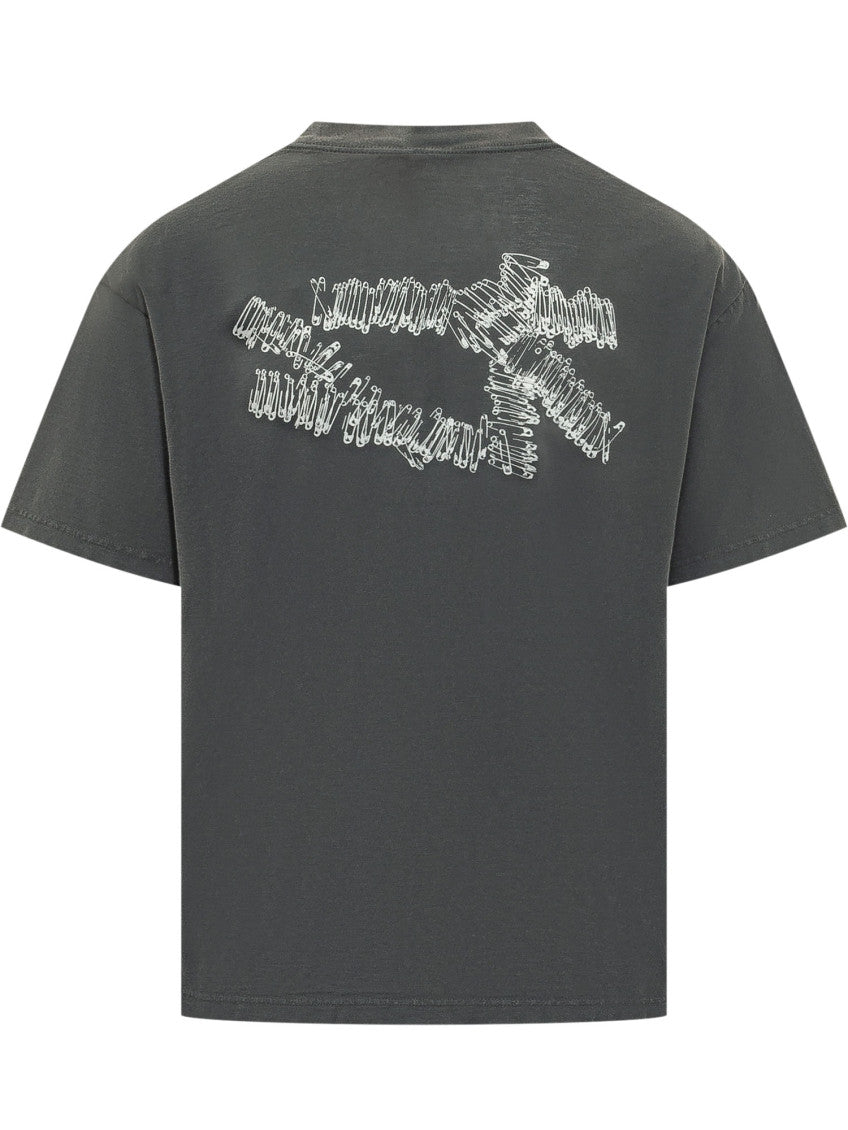 Dark Grey Logo  T-Shirt 2