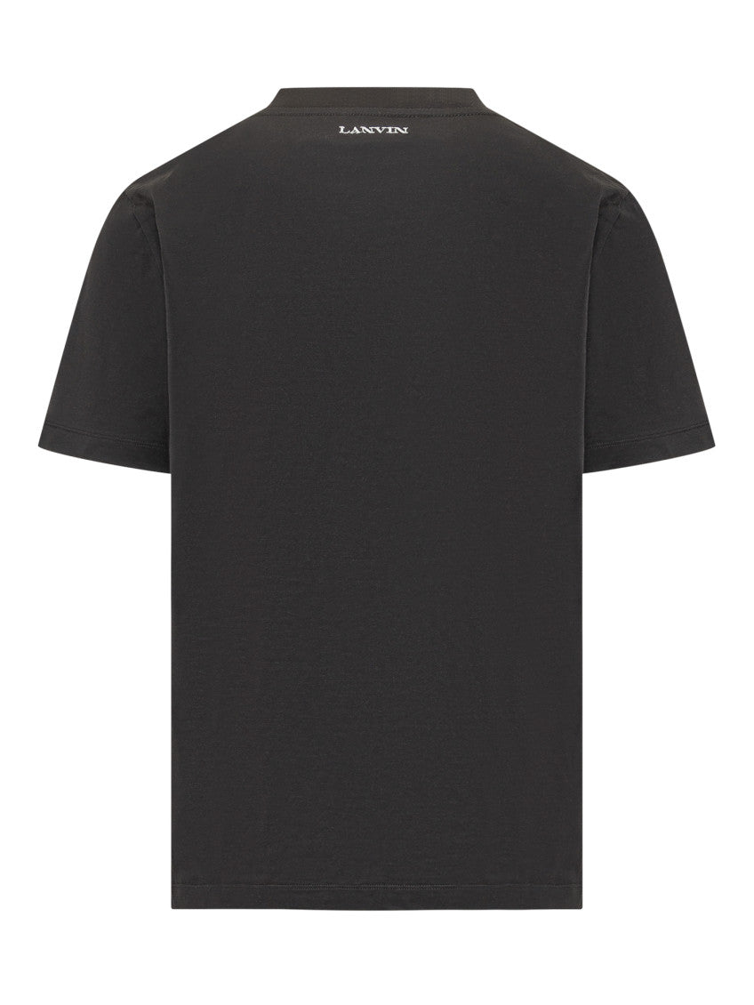 Black Crew Neck T-Shirt 2