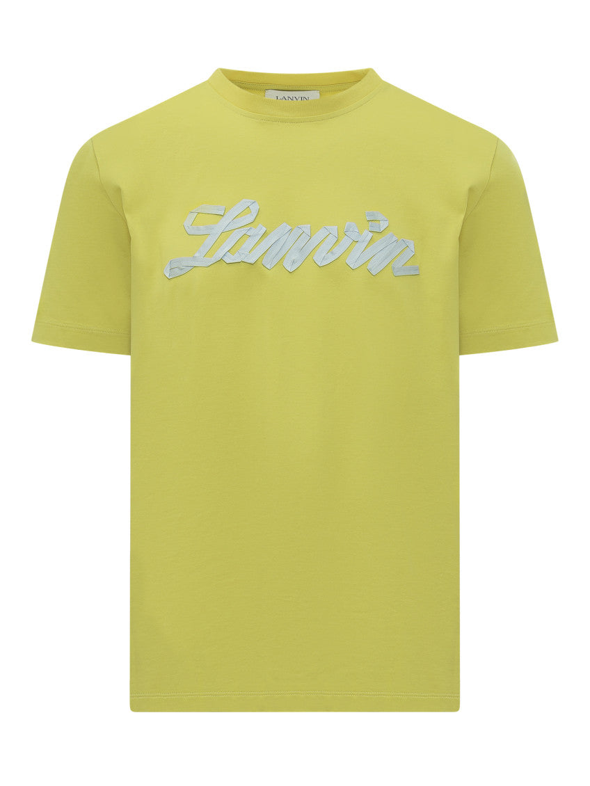 Yellow Crew Neck T-Shirt 1