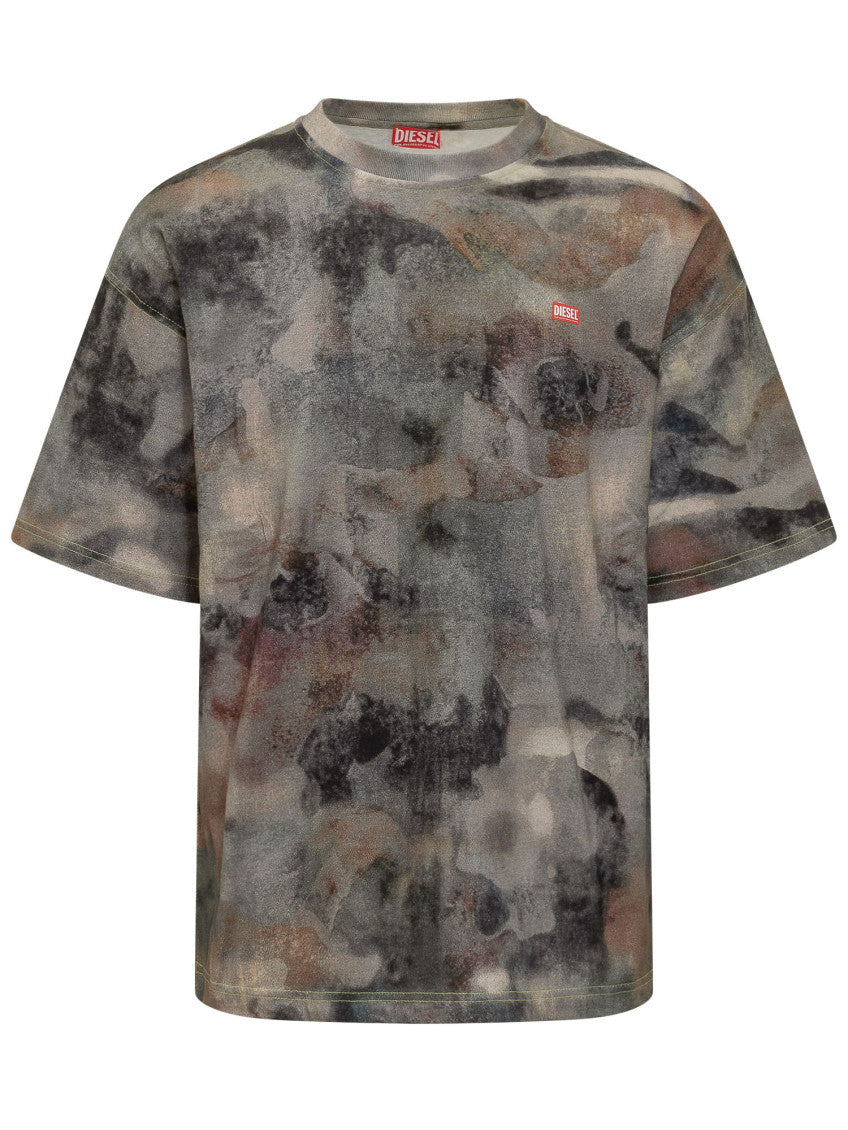 Multicolor Crew Neck T-Shirt 1