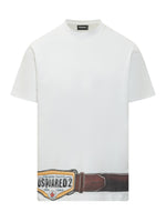 White Crew Neck T-Shirt 1