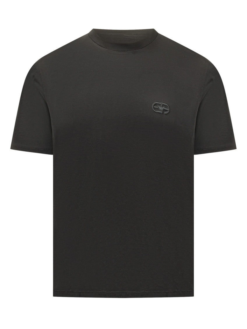 Black Crew Neck T-Shirt 1