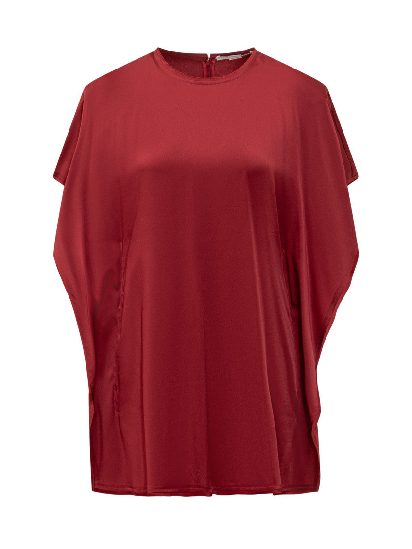 Red Round Neck Mini Dress 1