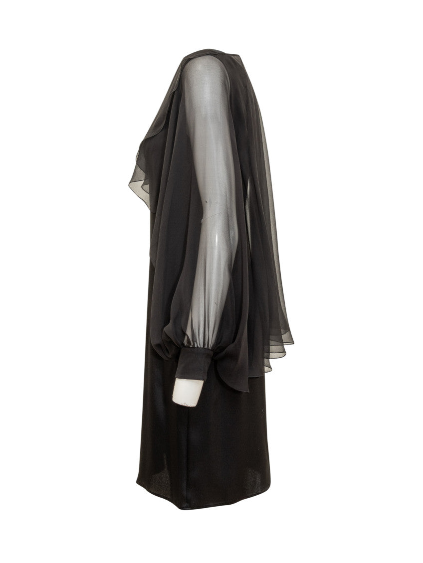 Black Round Neck Dress 3