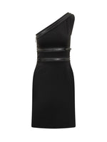 Black One Shoulder Midi Dress 1