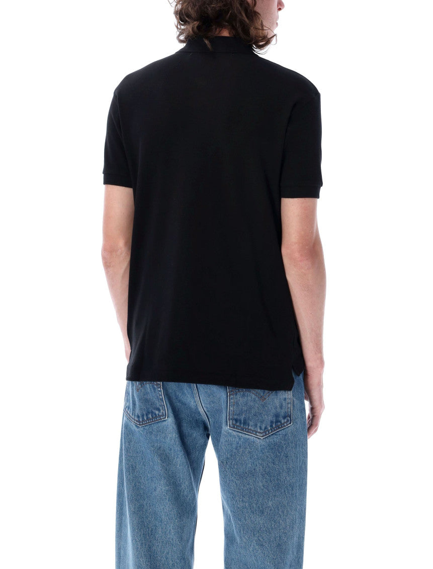 Black Heart Logo Patch Polo 2