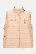 Peach Quilted Jacket 1