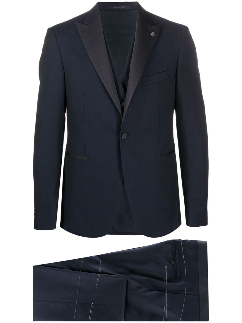Blue Three-piece suit 1