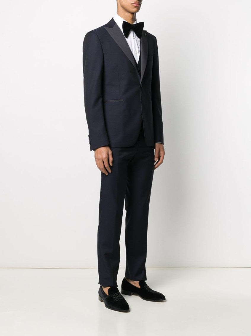 Blue Three-piece suit 2