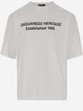 White Loose Fit Heritage T-shirt 1