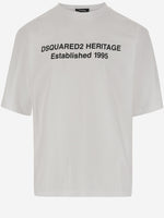 White Loose Fit Heritage T-shirt 1
