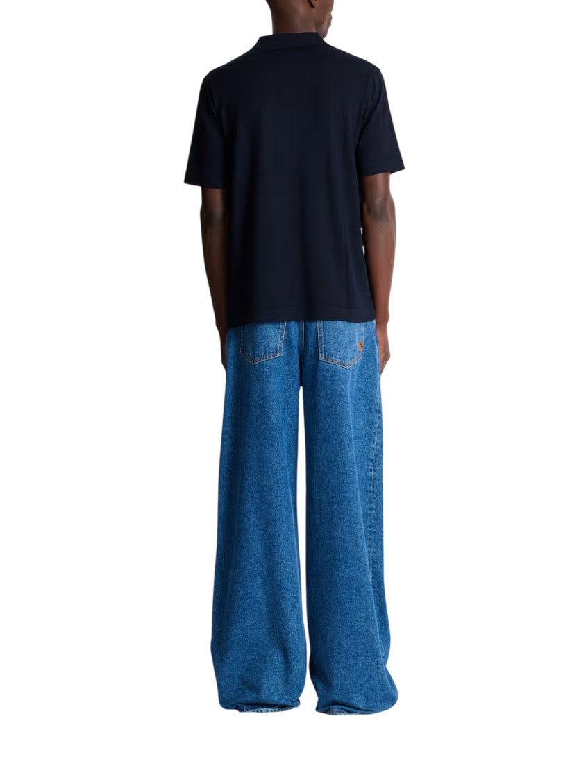Navy Blue Logo Polos 3