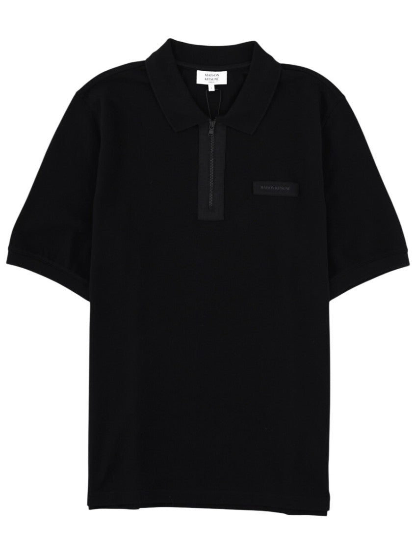 Black Shirt Collar Polos 1