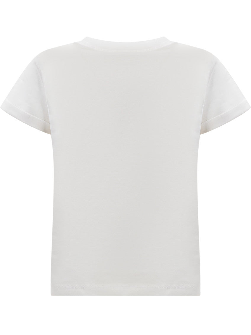 Kids White Logo T-Shirt 2