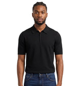 Black Shirt Collar Polos 1