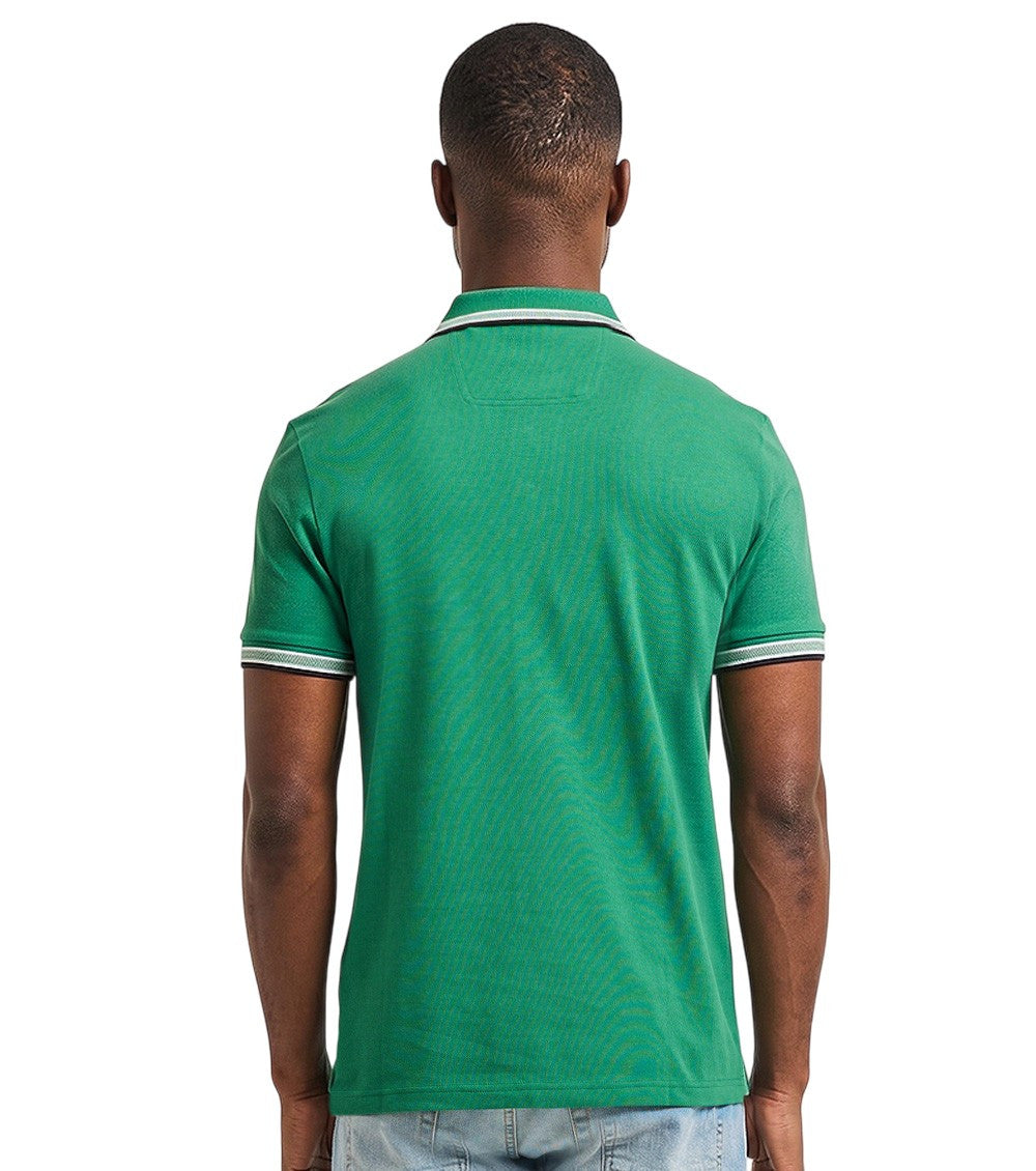 Green Shirt Collar Polo 2