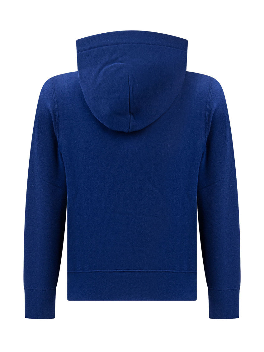 Kids Blue Logo Hoodie 2
