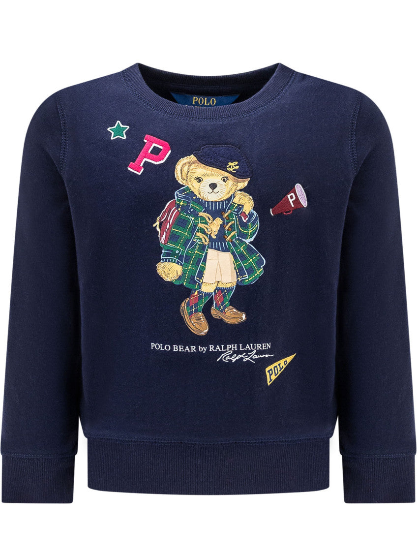Kids Blue Graphic Sweatshirt 1