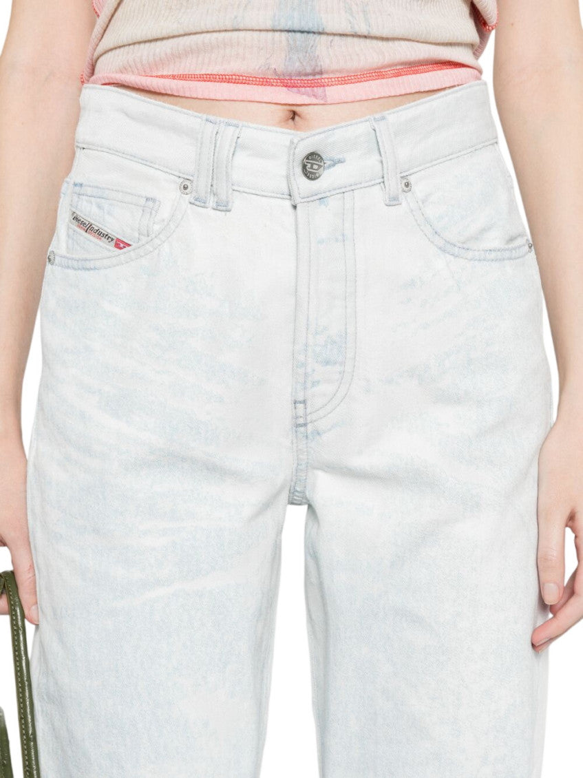 Sky Blue Regular Jeans 5