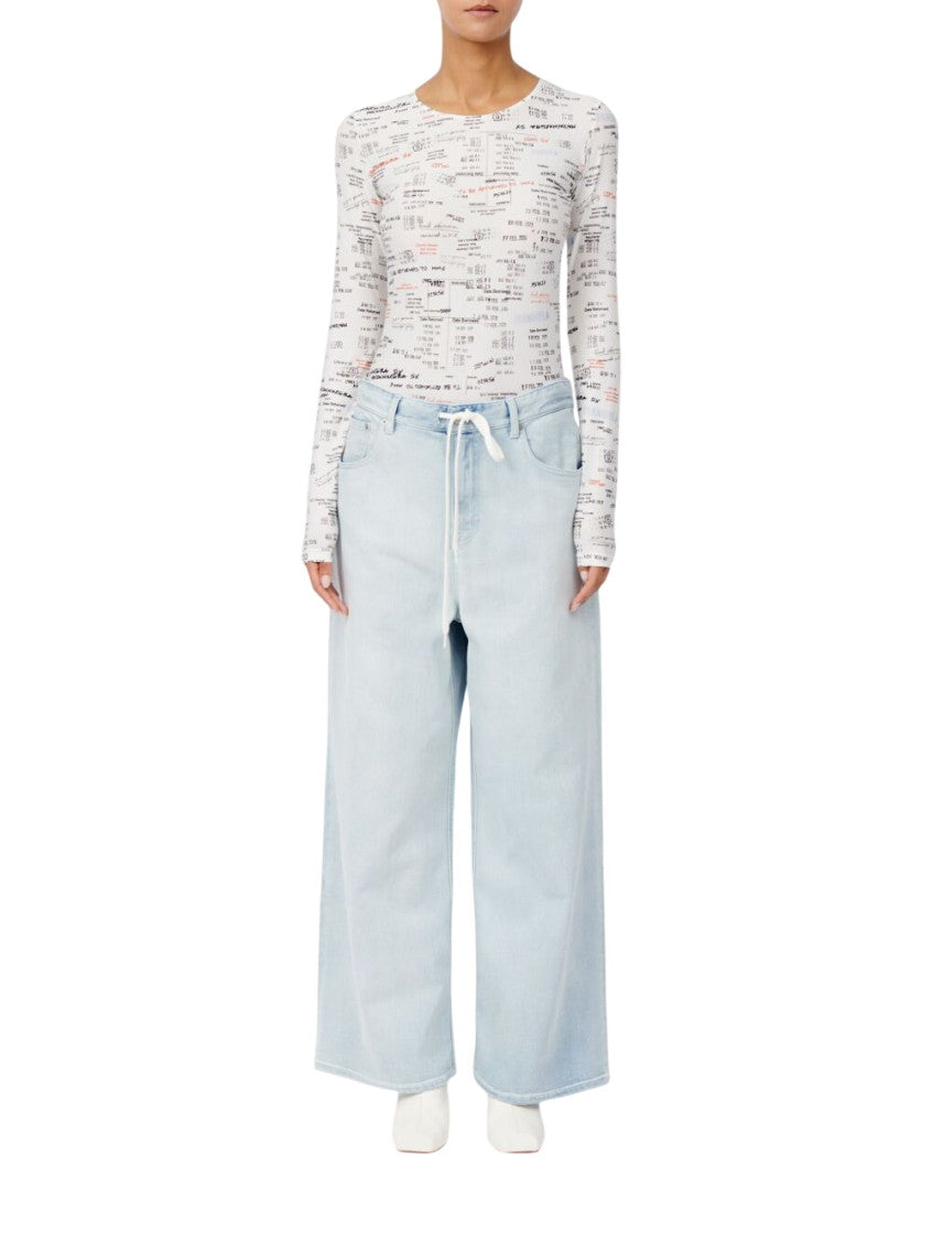 Sky Blue Relaxed High Rise Jeans 2