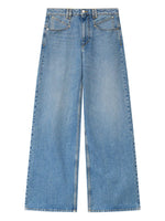 Sky Blue Straight High Rise Jeans 1