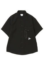 Black Relaxed Solid Shirts 1
