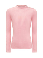 Kids Pink Knitted Sweater 1