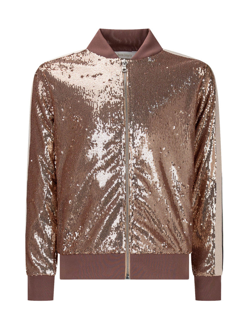 Kids Brown Embellished Sweatshirt 1