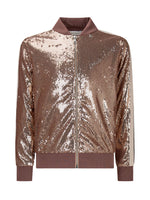 Kids Brown Embellished Sweatshirt 1