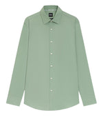 Green Relaxed Solid Shirts 1