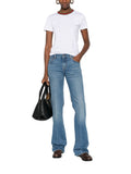 Sky Blue Slim Mid Rise Jeans 1
