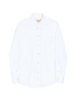 White Regular Logo Shirts 1