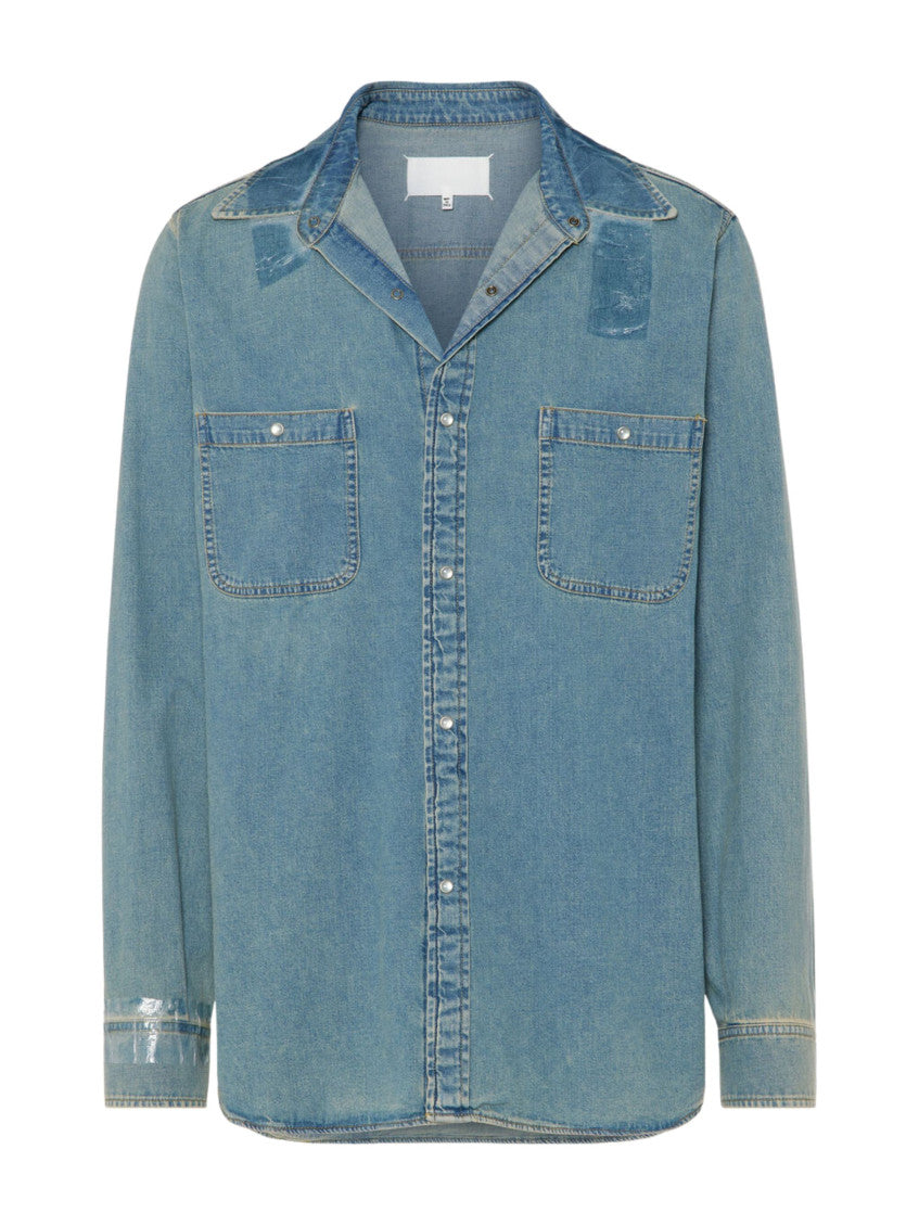 Light Blue Solid Shirts 1
