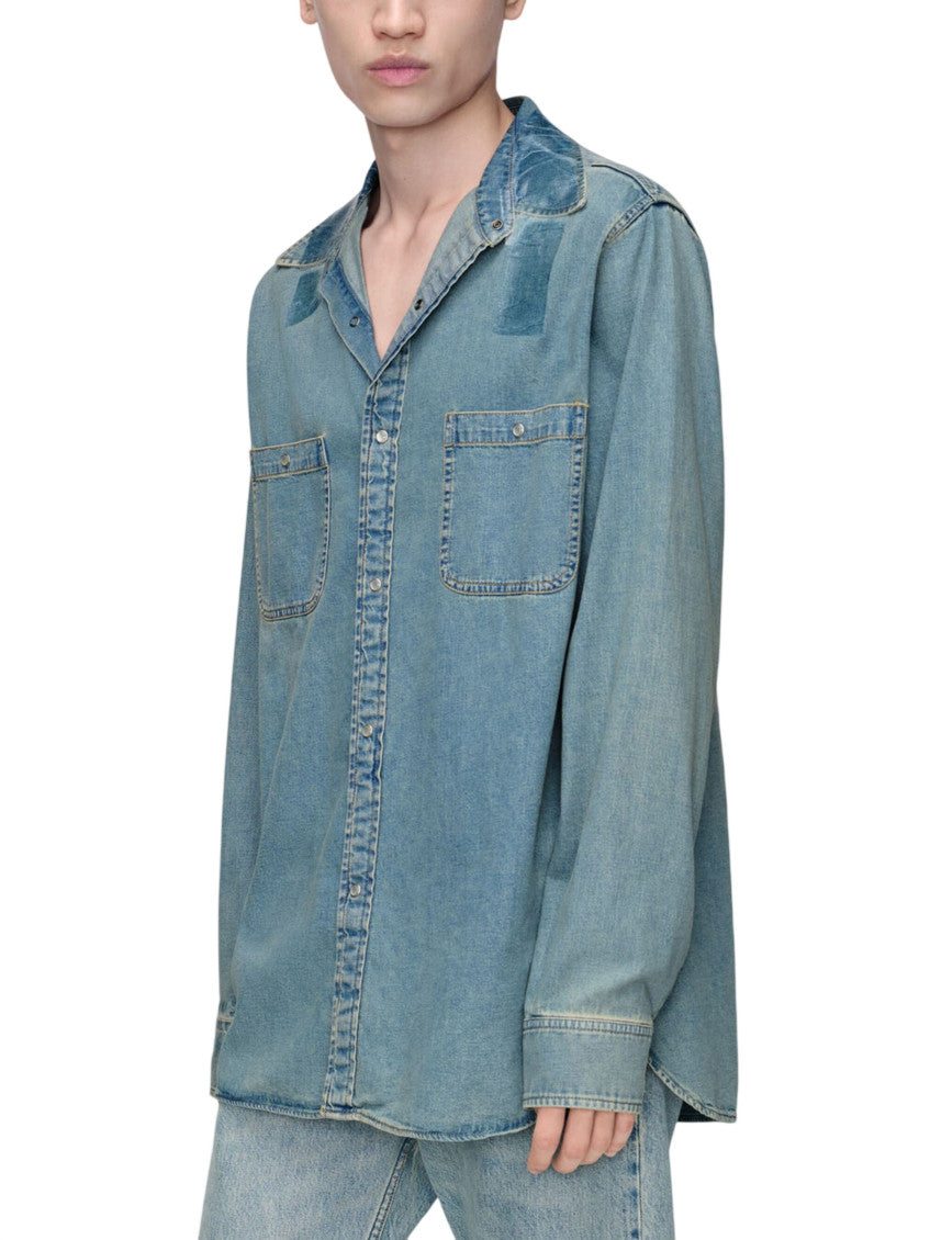 Light Blue Solid Shirts 2
