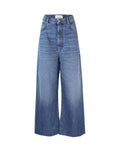 Blue Oversized Low Rise Jeans 1