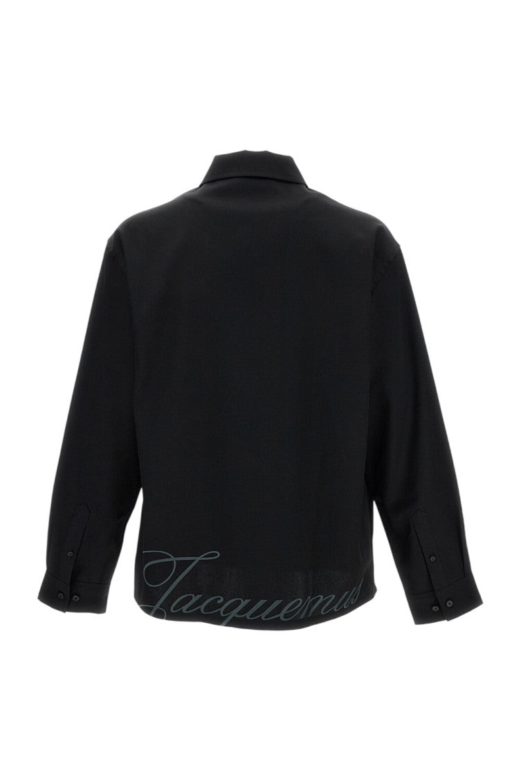 Black Regular Solid Shirts 2