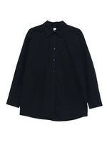 Blue Relaxed Solid Shirt 1