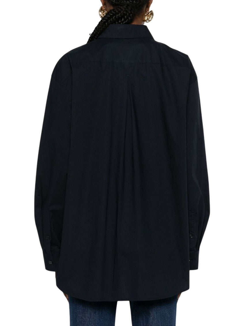 Blue Relaxed Solid Shirt 3