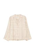 Ivory Relaxed Printed Shirt 1