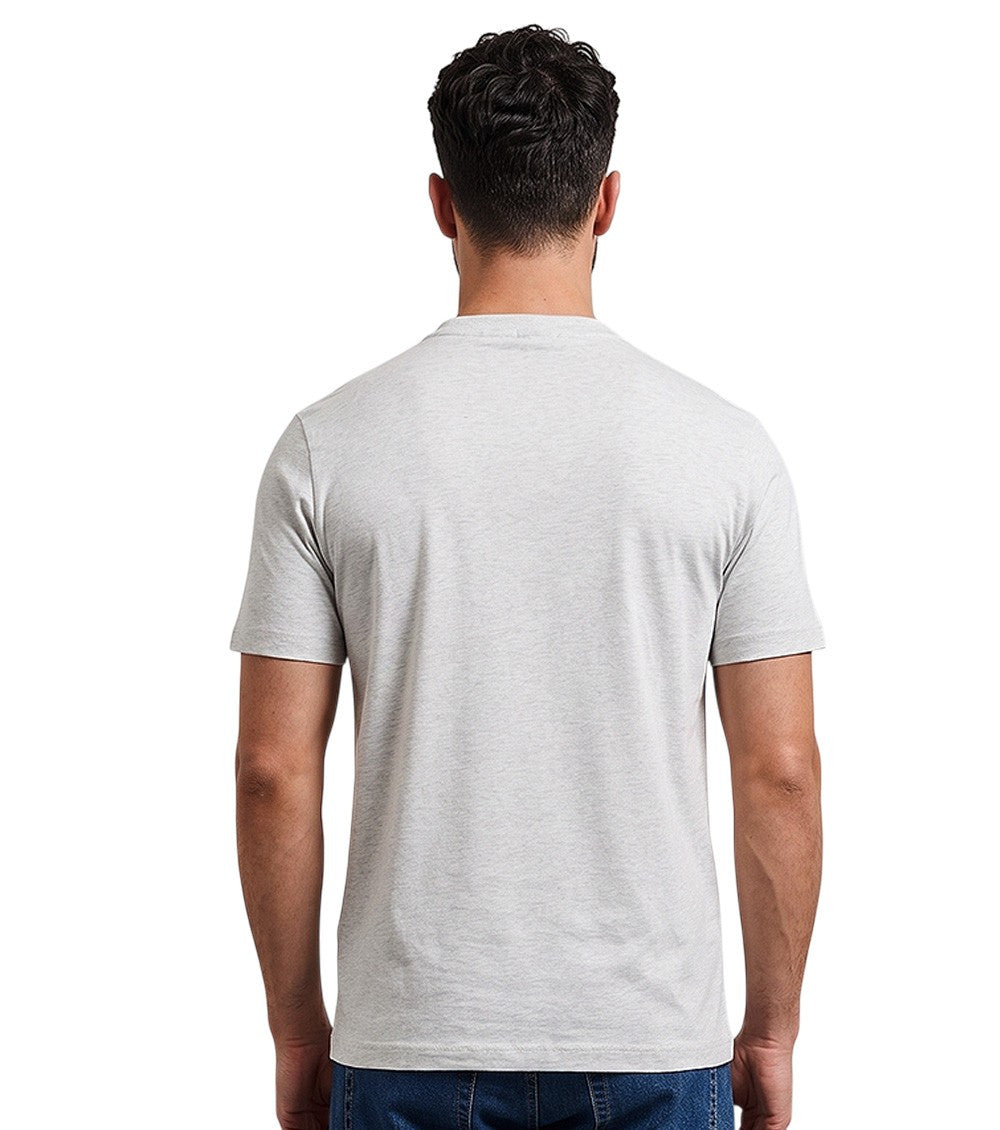 Grey Crew Neck T-Shirts 2