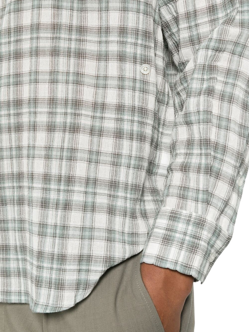 Green Regular Checks Shirt 3
