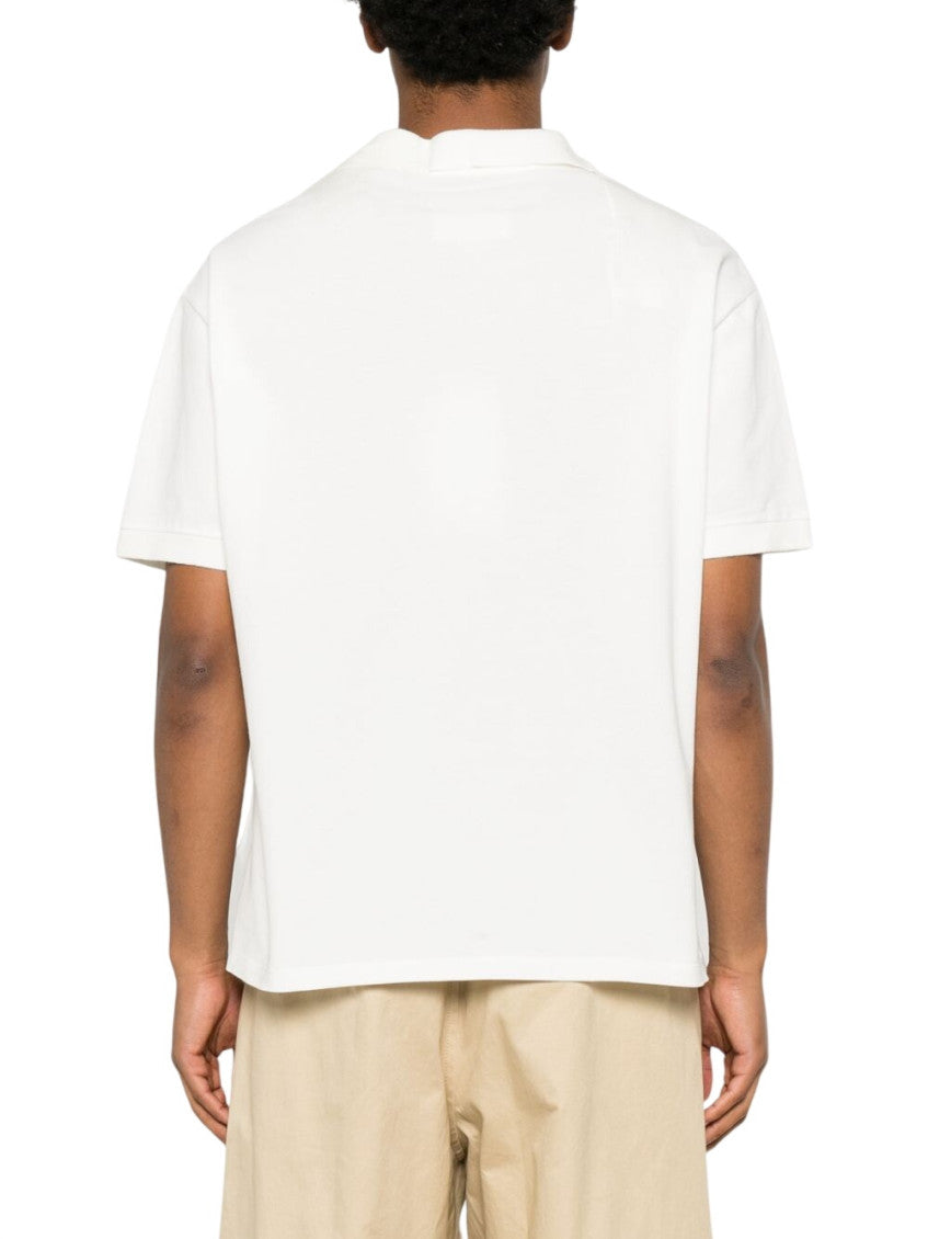 White V Neck Polos 3