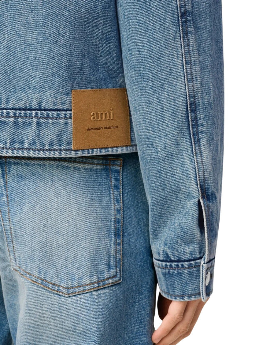 Blue Shirt Collar Jackets 4