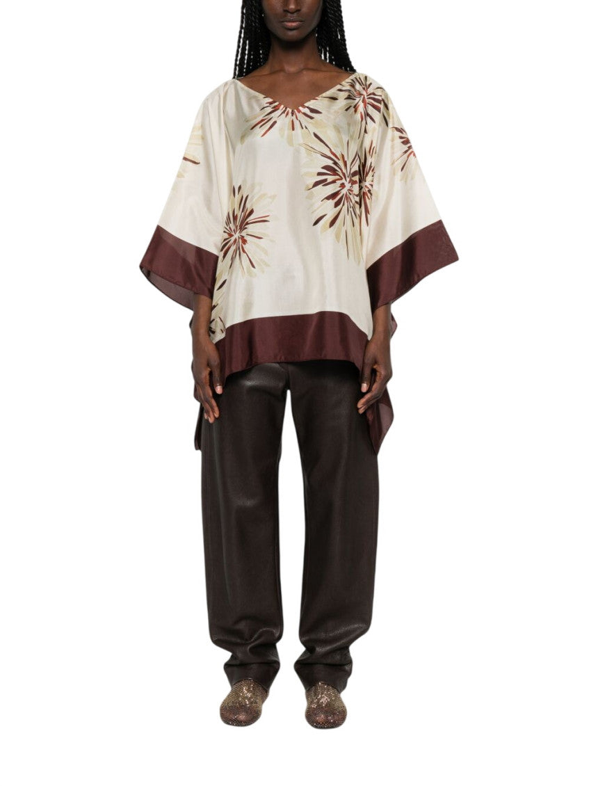 Beige Regular Printed Shirt 2
