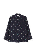 Blue Regular Embroidered Shirt 1