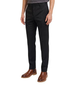 Black Flat Front Pants 1