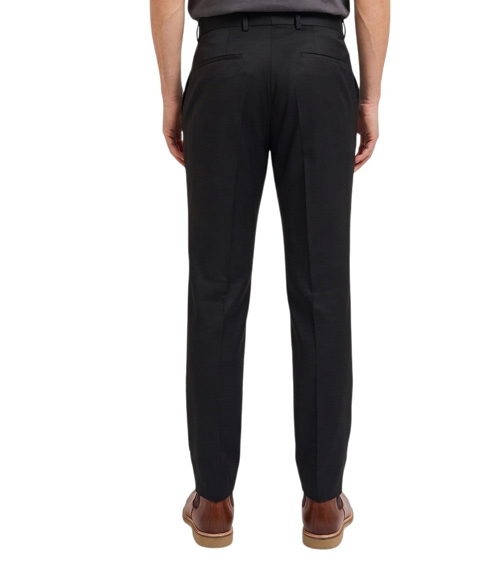 Black Flat Front Pants 2