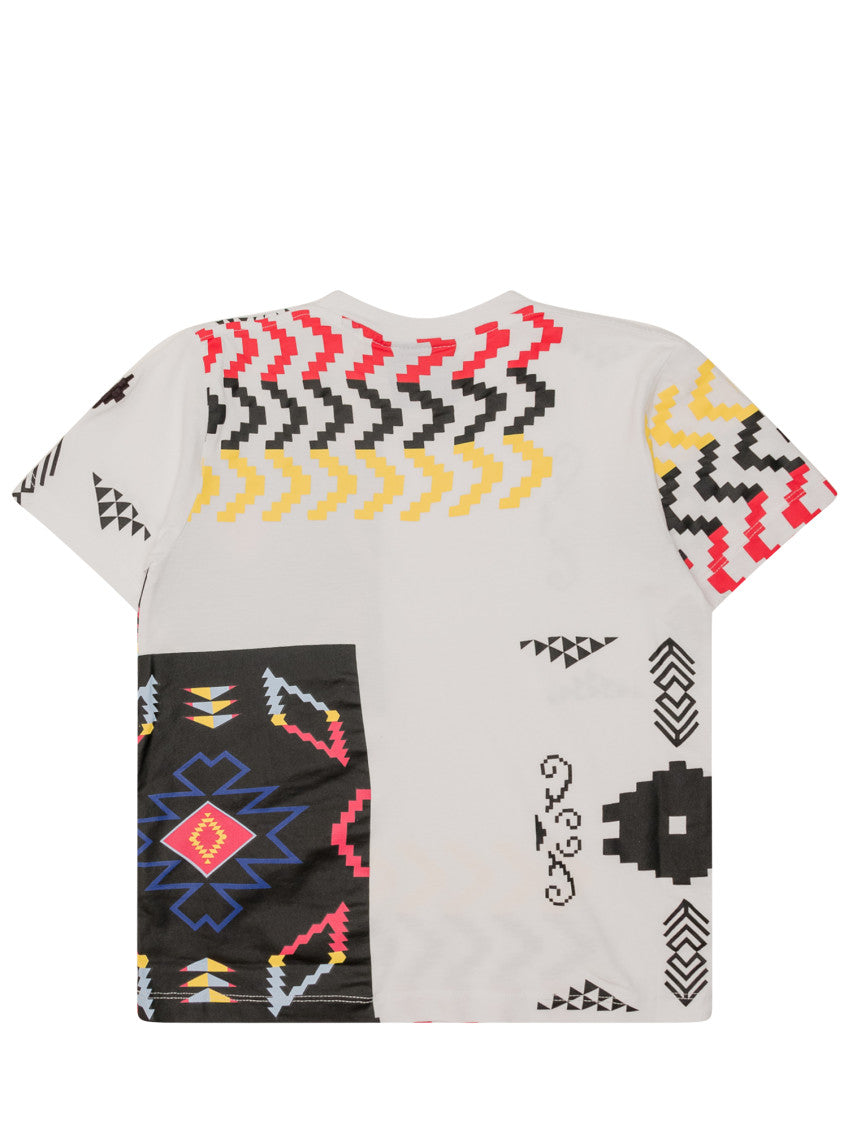 White Printed T-Shirt 2