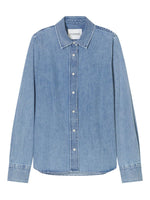 Sky Blue Regular Solid Shirt 1