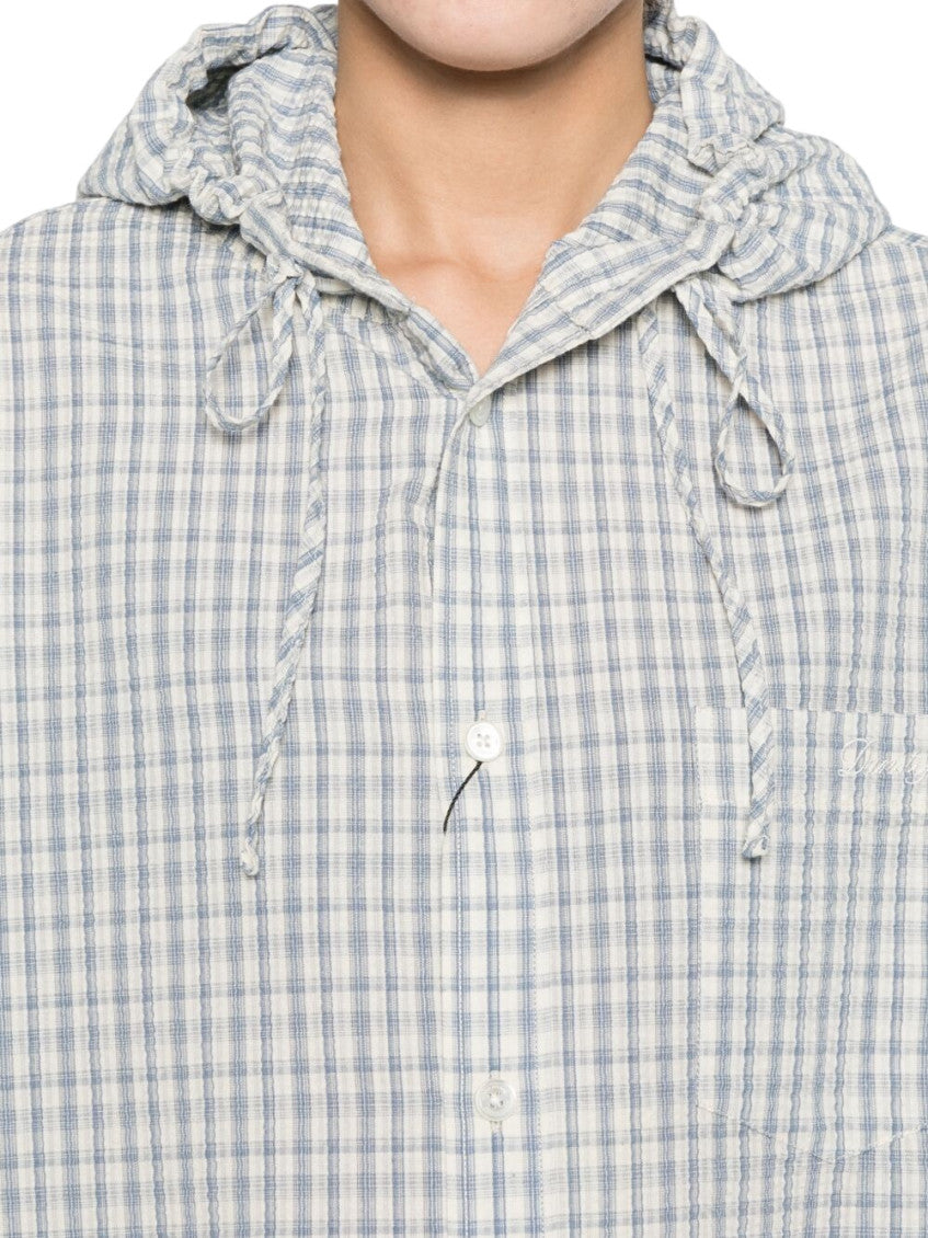 Grey Regular Checks Shirt 5